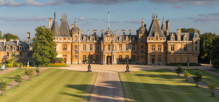 the north front image c national trust waddesdon manor chris lacey