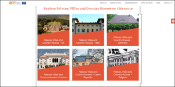 explore palaces villas and country houses on this route